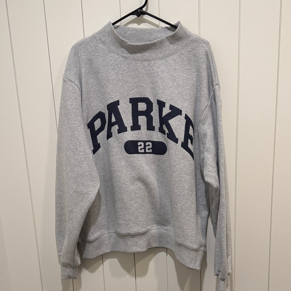 Parke Gray Crewneck Sweater